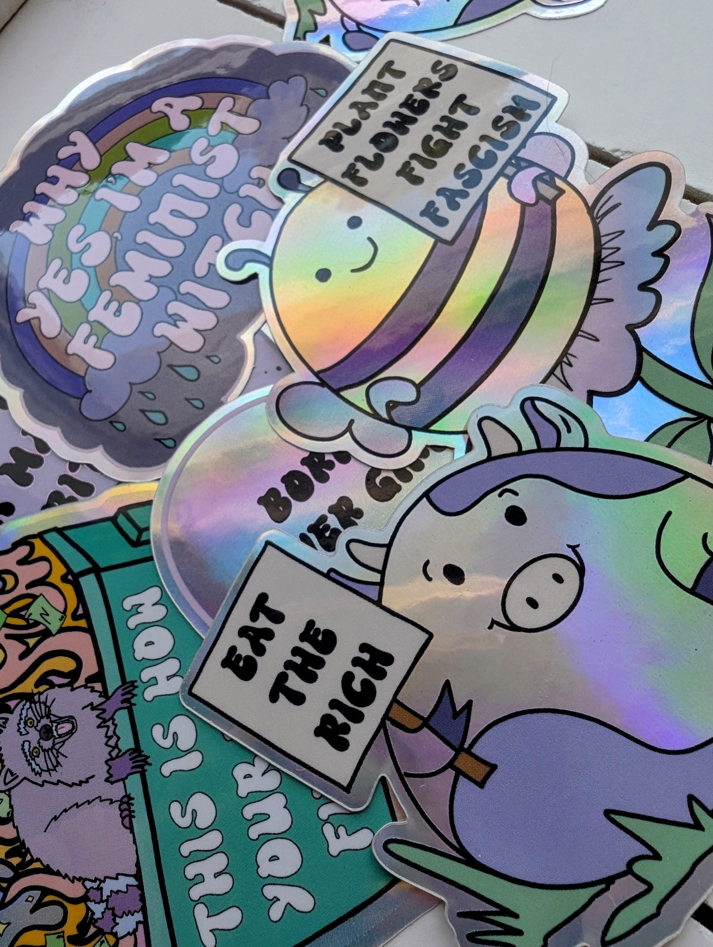 Lover Girl Vinyl Sticker