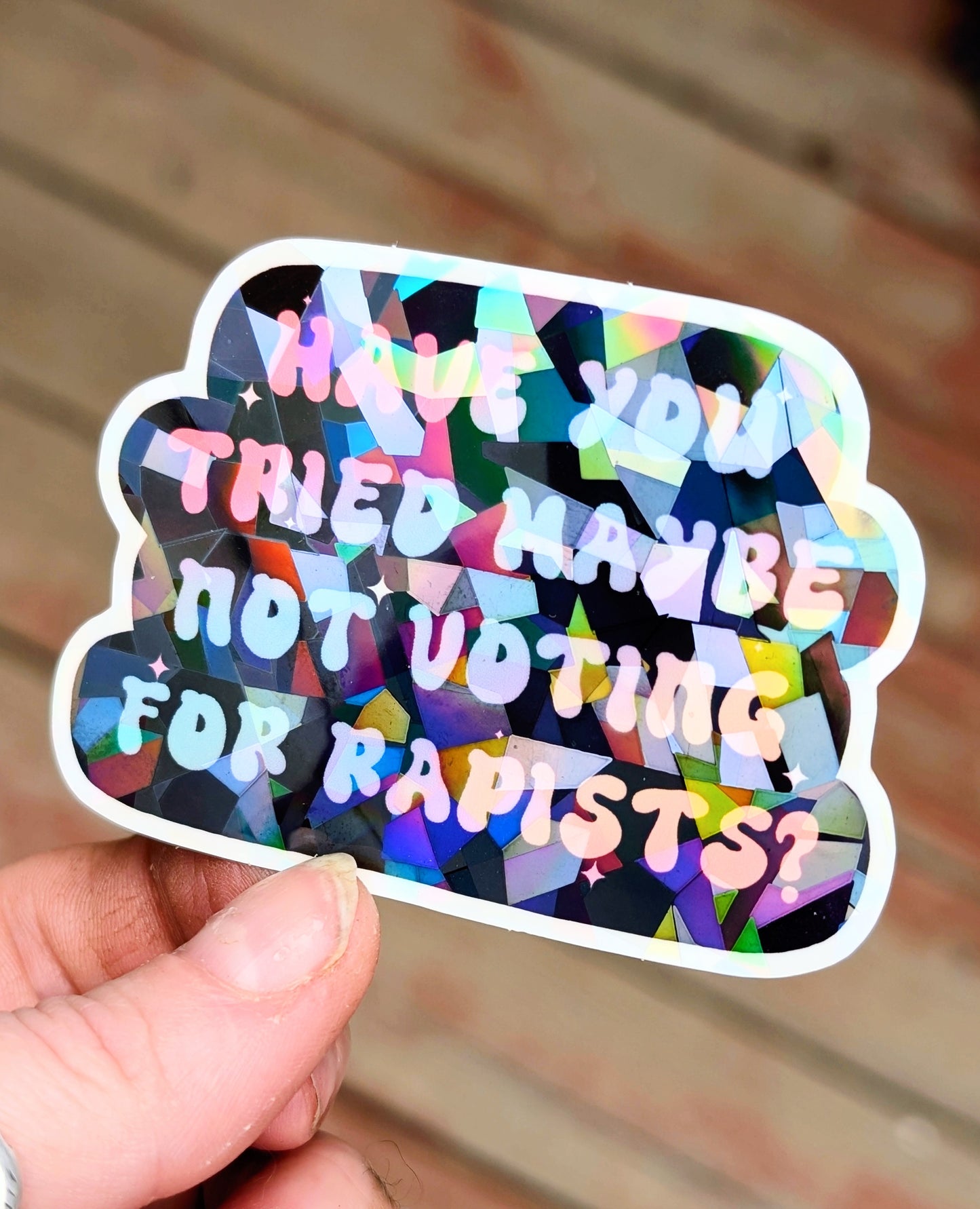 FDT Anti-Fascism Feminist Vinyl Sticker