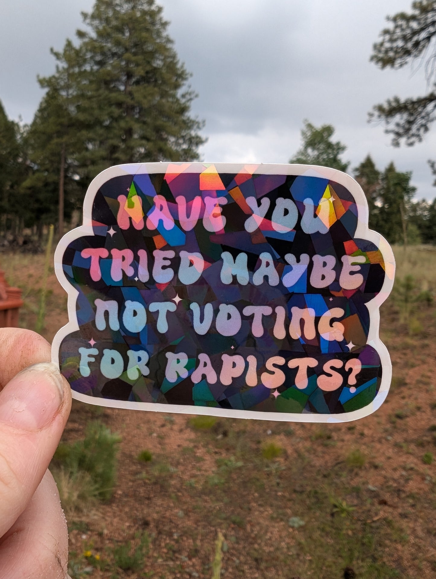 FDT Anti-Fascism Feminist Vinyl Sticker