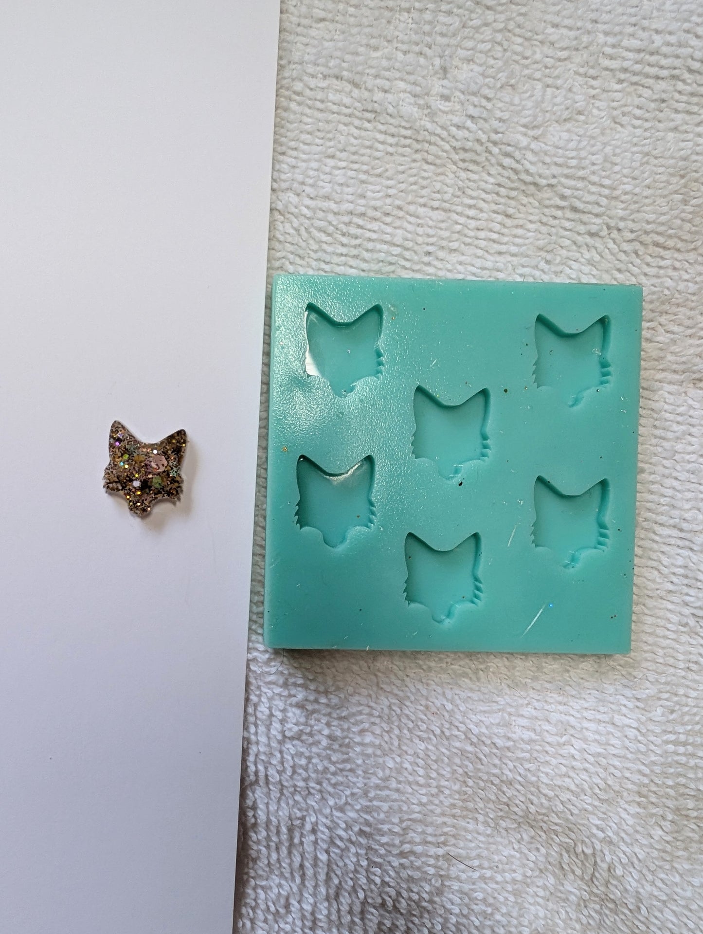 Fox Resin Silicone Mold