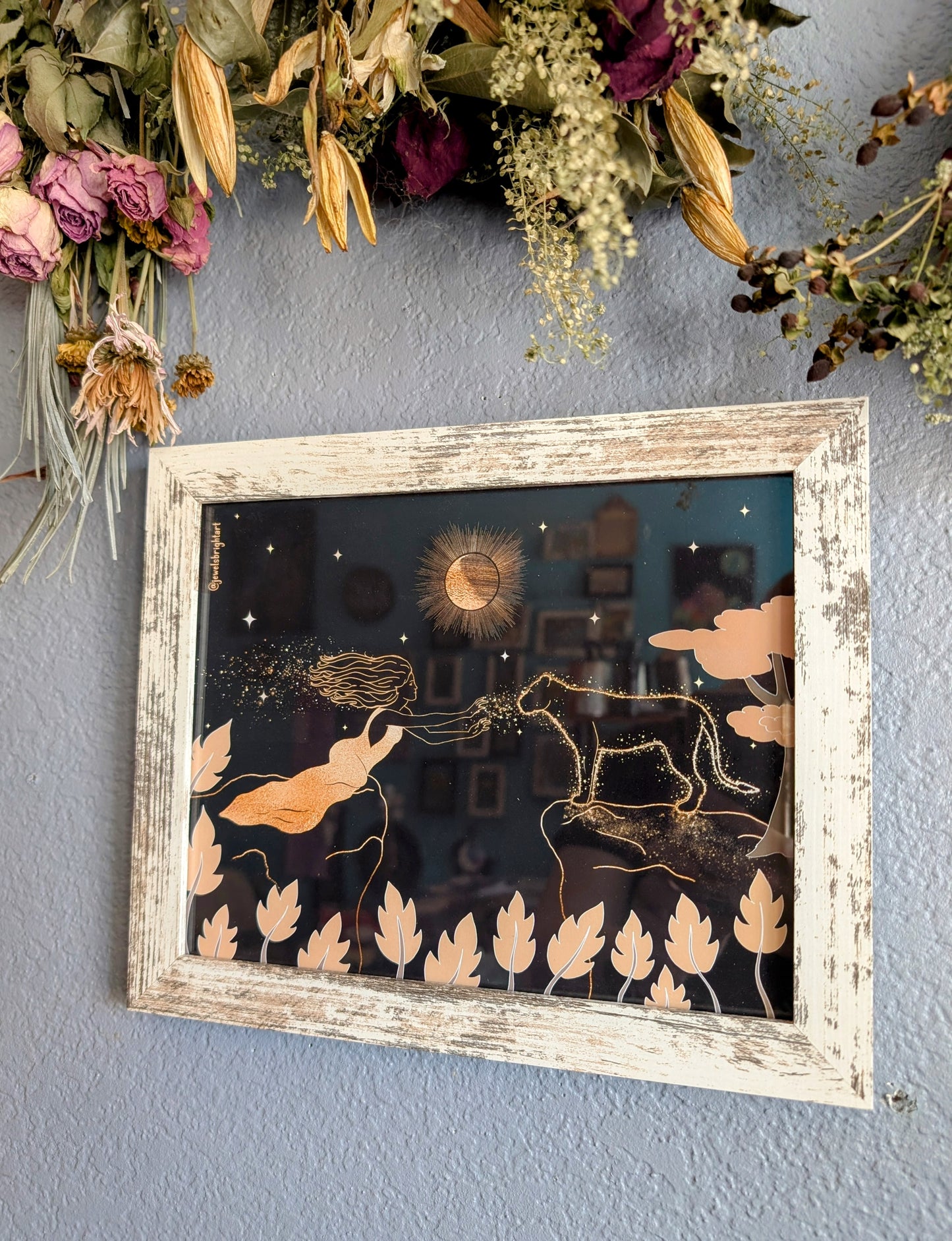 Feminist Wall Art, Female Empowerment Print, Sacred Feminine Art
