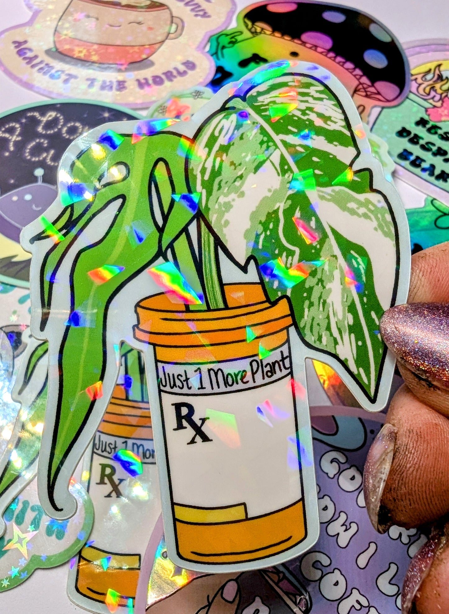 Plant Lover Feminist Vinyl Sticker