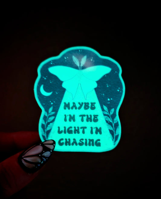 Glow in the Dark Witchy Inspirational Feminist Vinyl Sticker