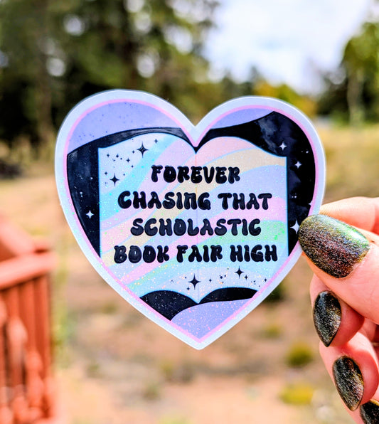 Book Fair Feminist Vinyl Sticker 2