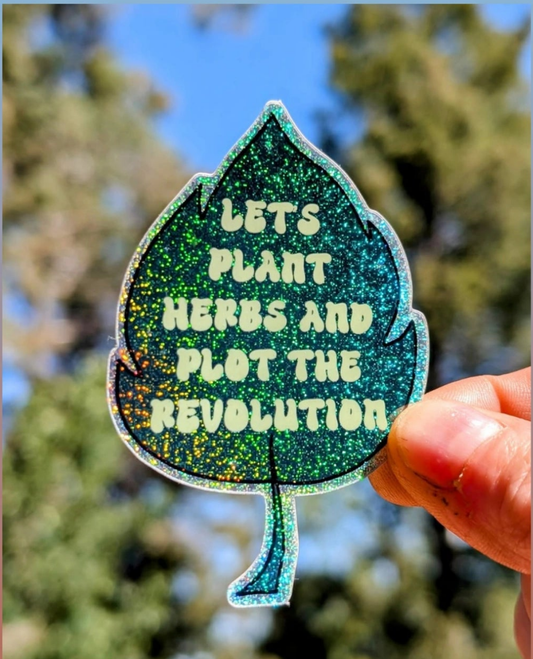 Activist Gardener Vinyl Sticker