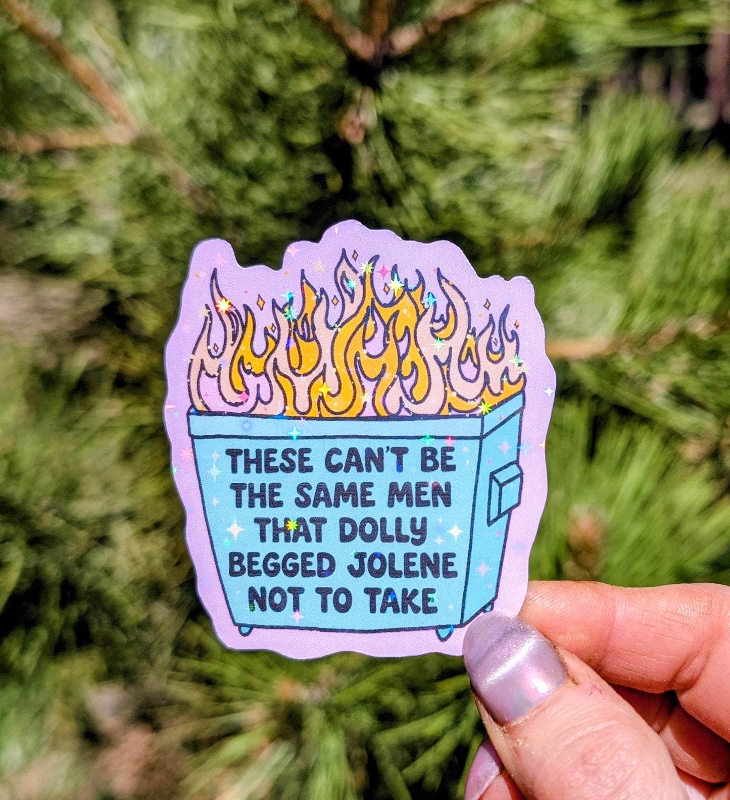 Dolly Parton Lover, Inspirational Feminist Vinyl Sticker