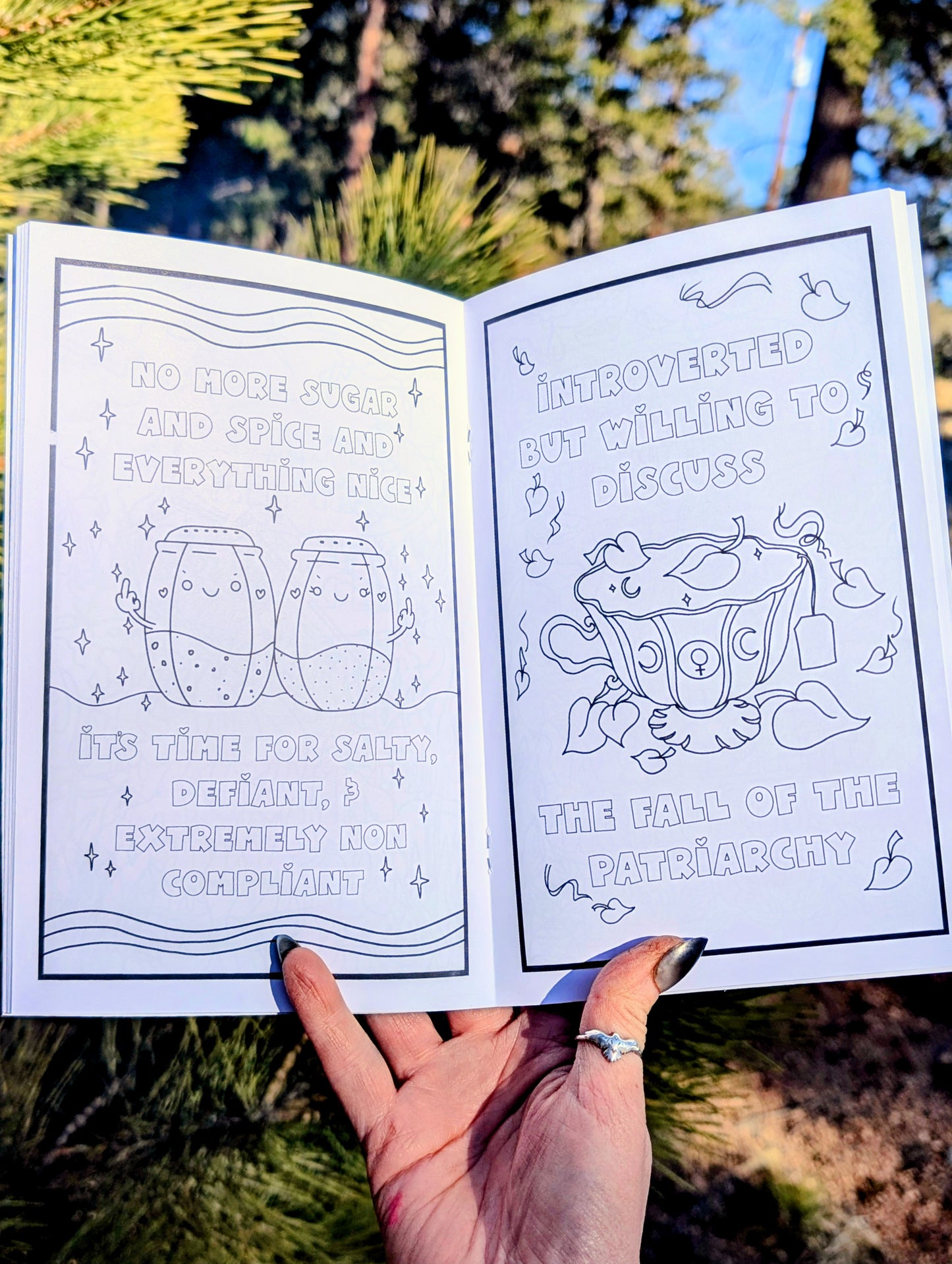 Wholesale Mini Coloring Books, Detox from the Patriarchy, Funny and Educational, 5 minimum