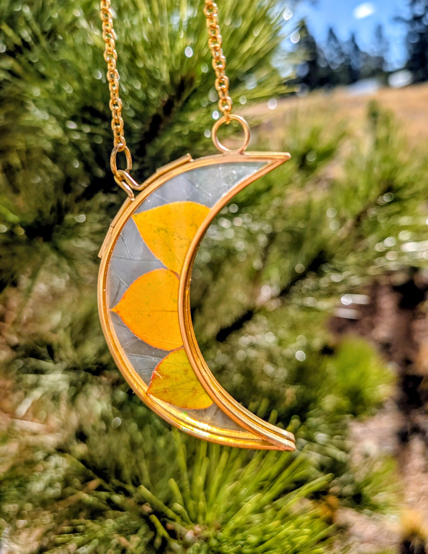 Aspen Leaf Ornaments