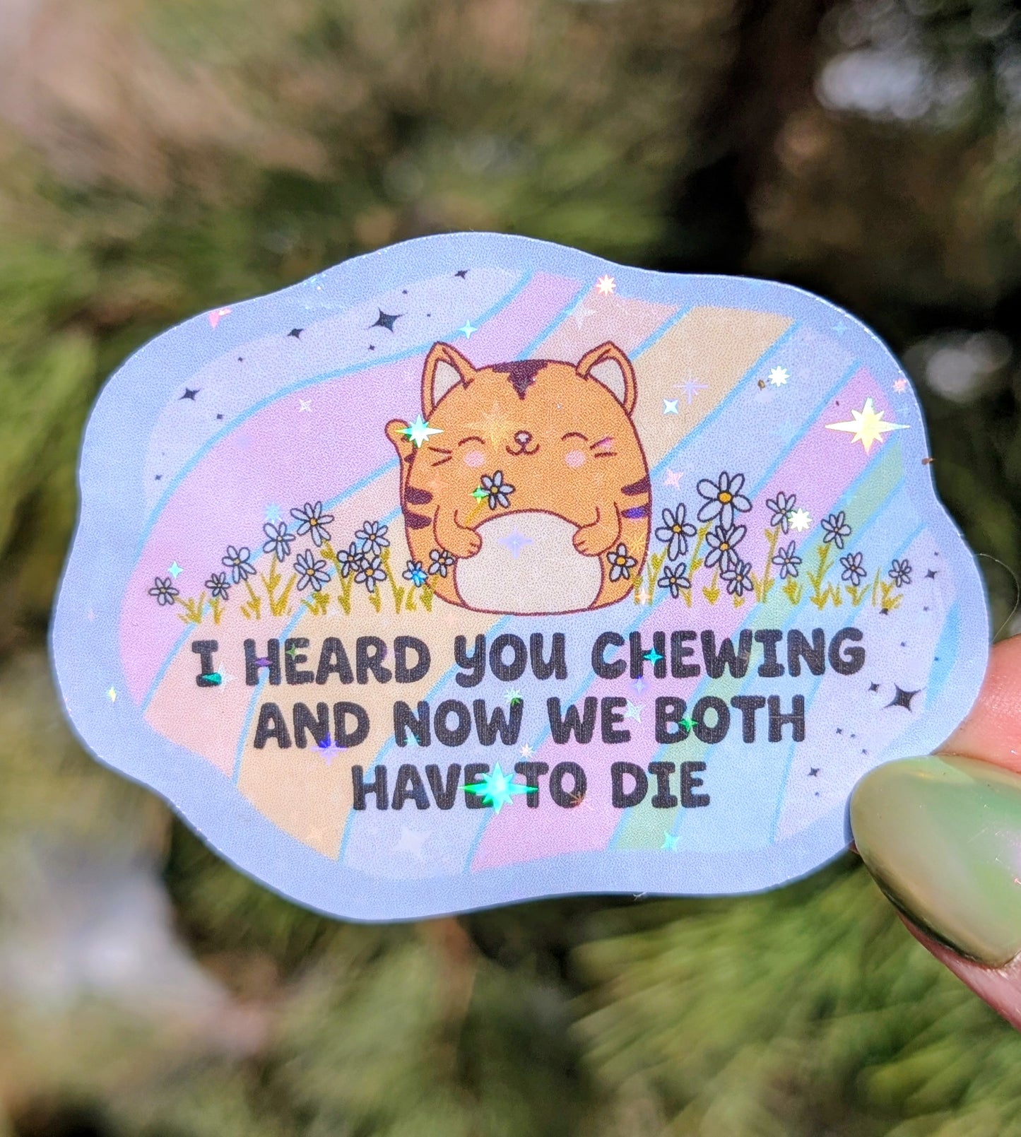 Feral Coworker Vinyl Sticker