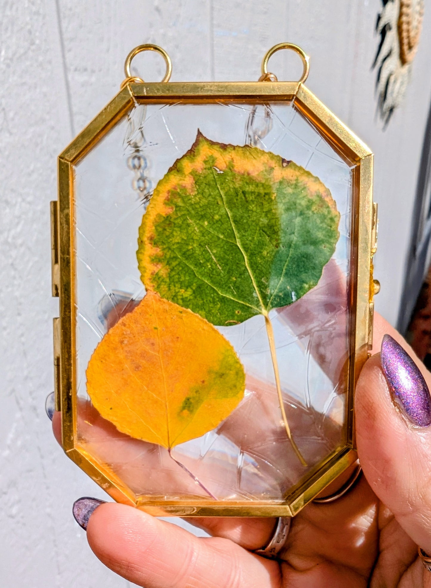 Aspen Leaf Ornaments