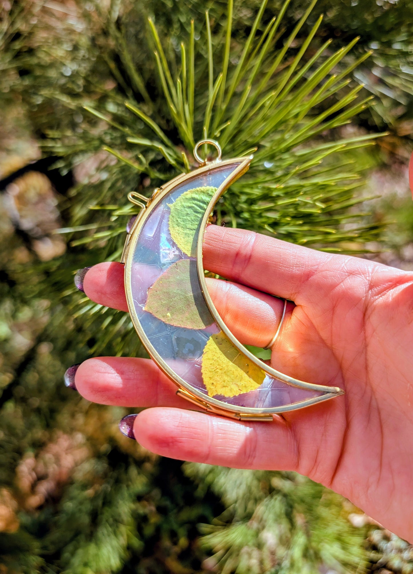 Aspen Leaf Ornaments