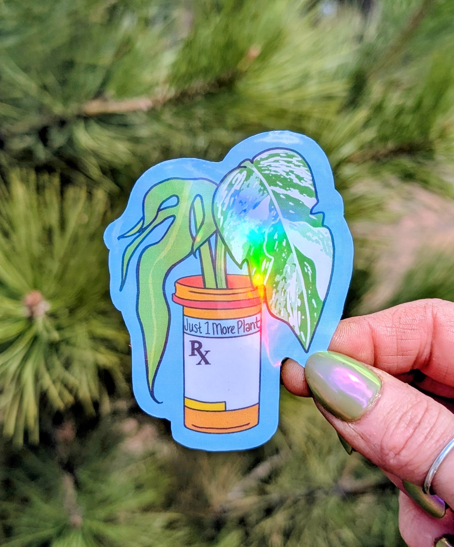Plant Lover Feminist Vinyl Sticker