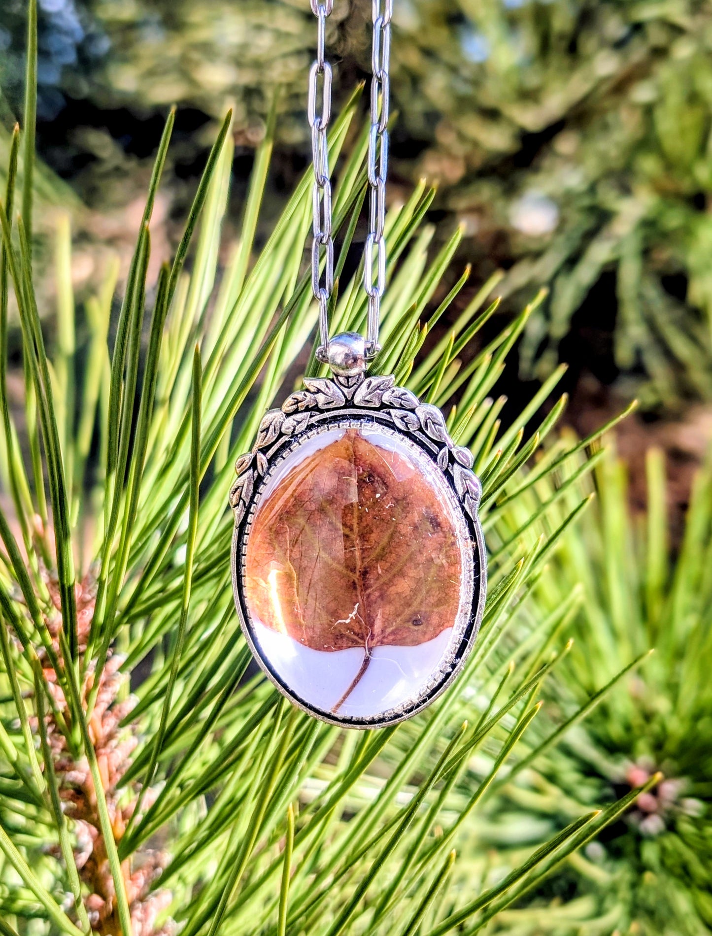 Aspen Leaf Ornaments