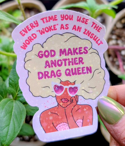 Drag Queen Vinyl Sticker