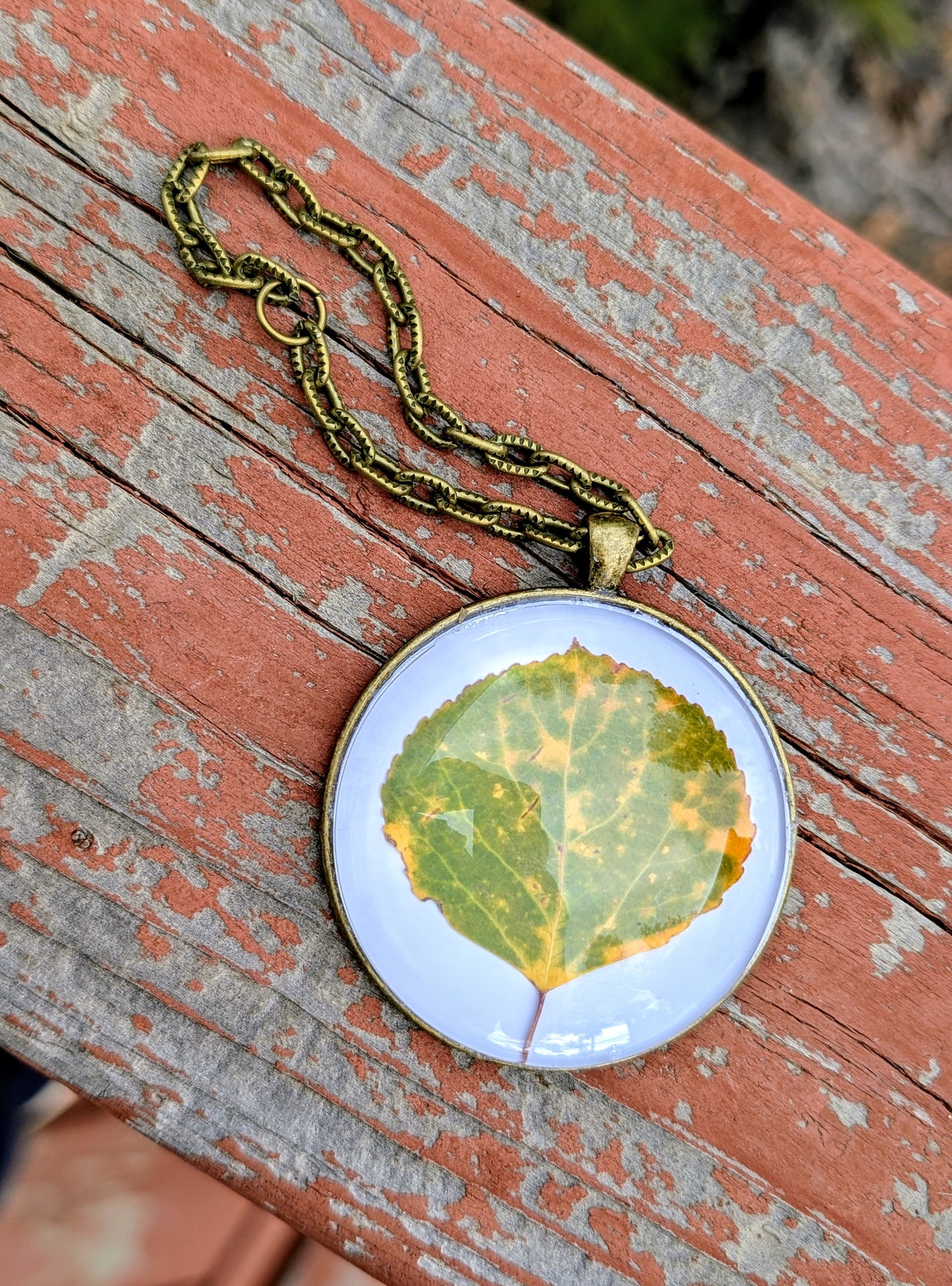 Aspen Leaf Ornaments