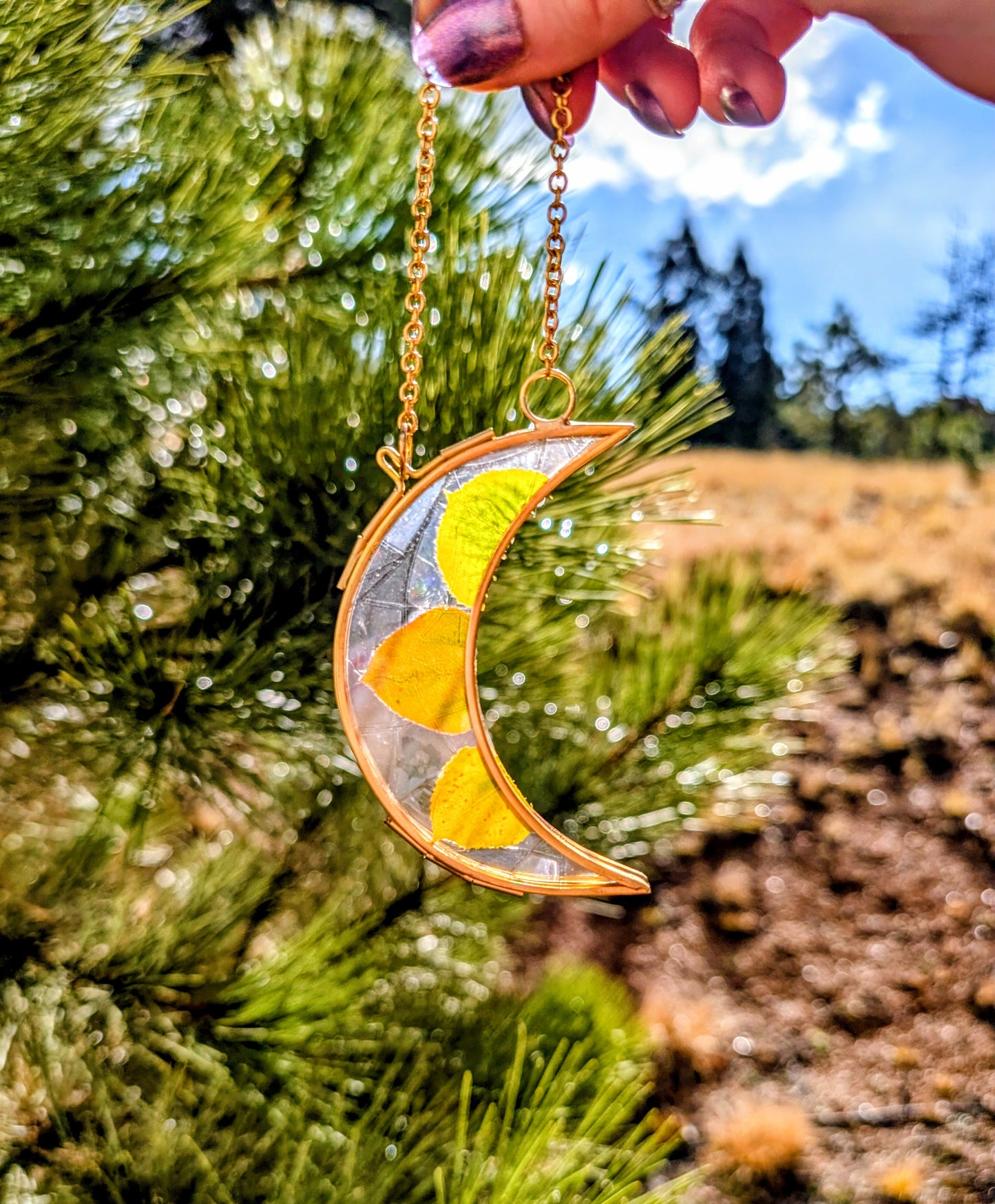 Aspen Leaf Ornaments