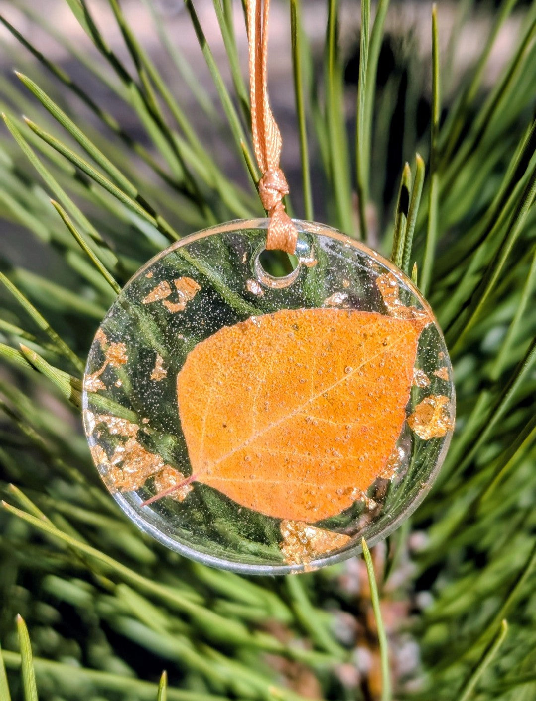 Aspen Leaf Ornaments