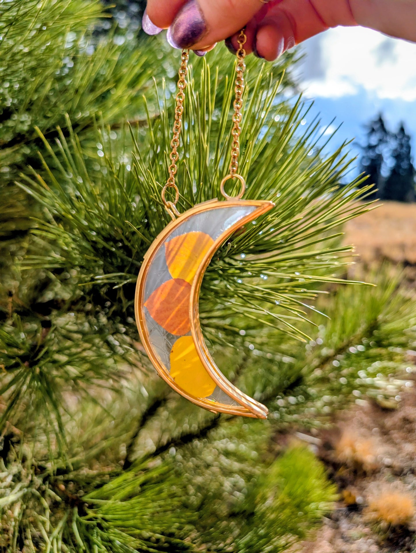 Aspen Leaf Ornaments