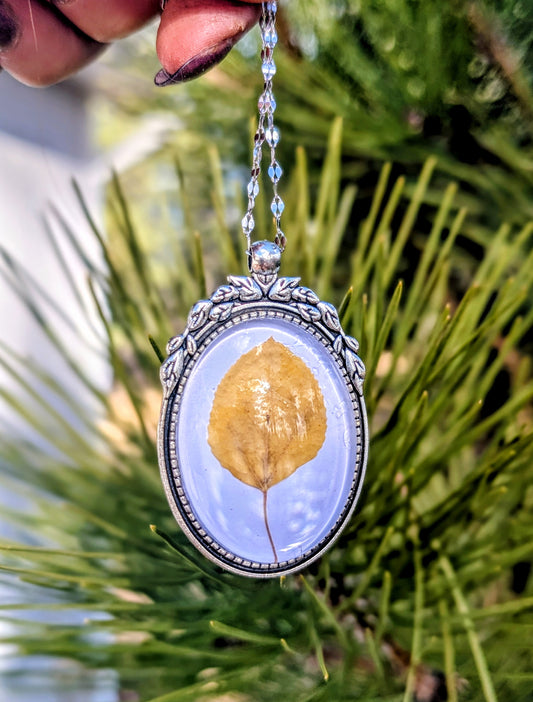 Aspen Leaf Ornaments