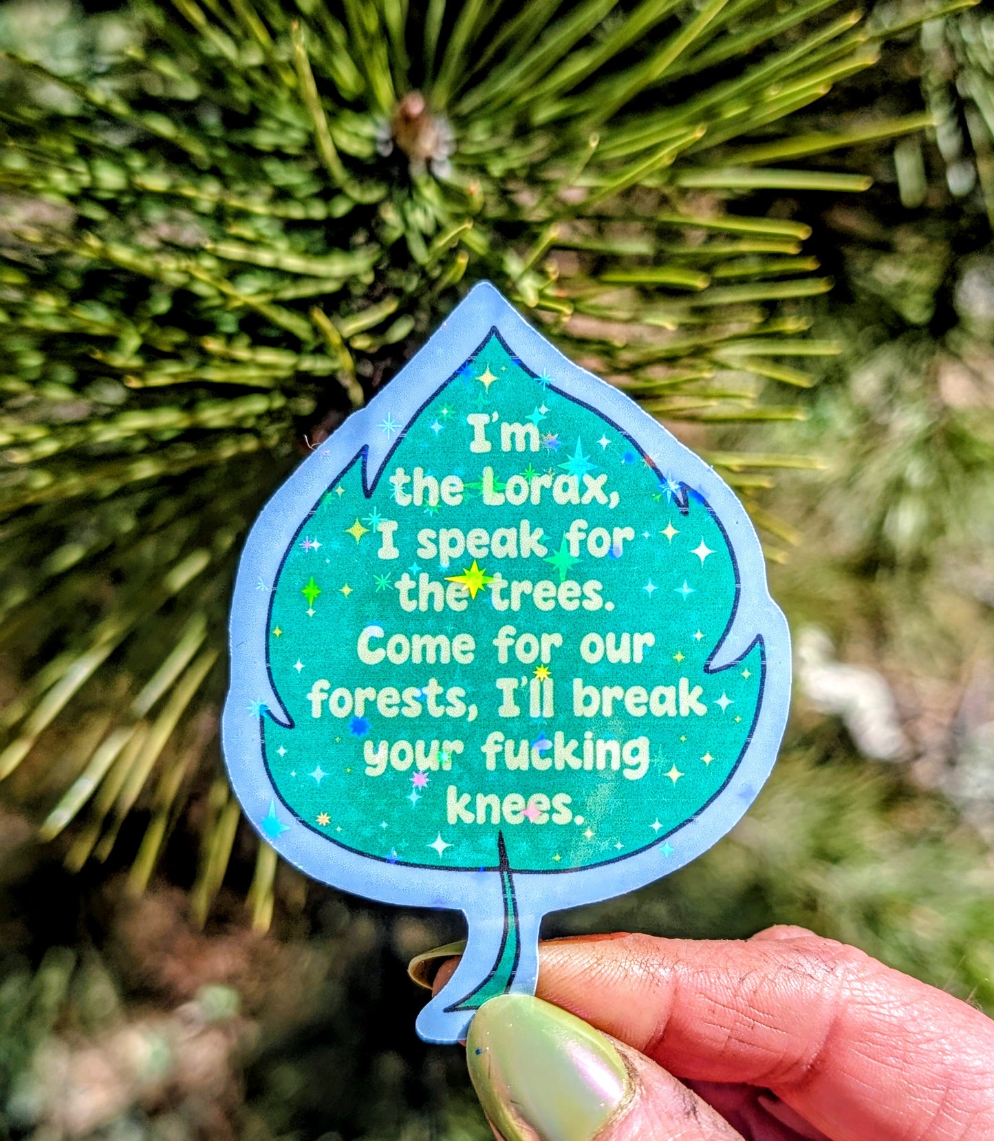 Anti Fascist Conservationist Inspirational Feminist Vinyl Sticker