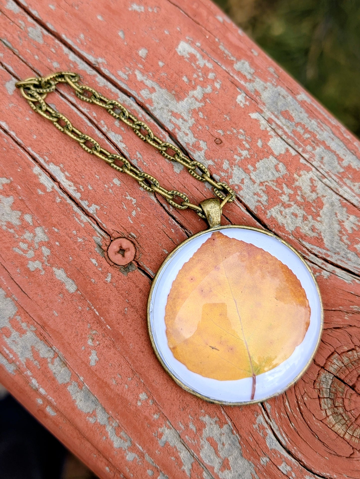 Aspen Leaf Ornaments