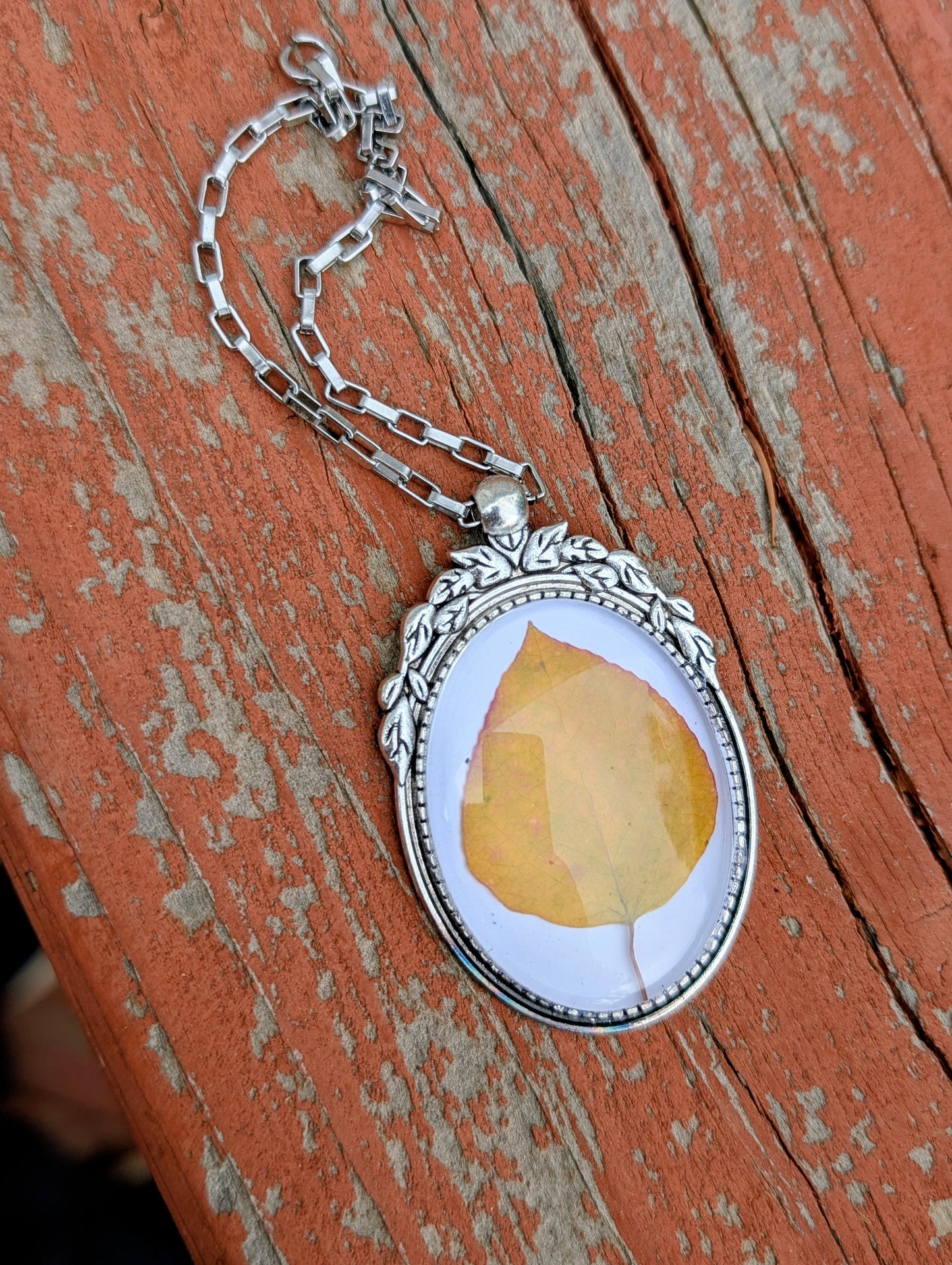 Aspen Leaf Ornaments