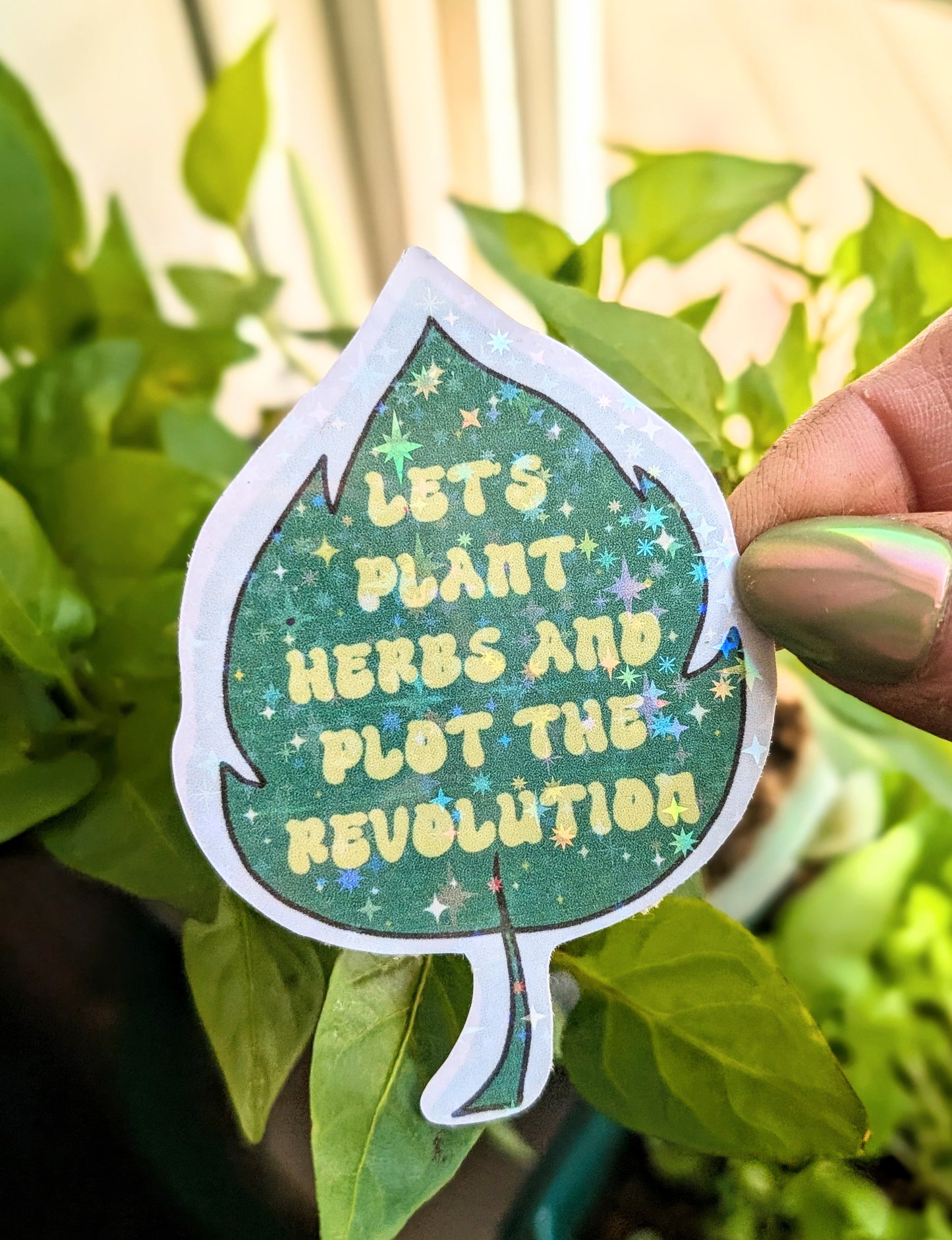 Activist Gardener Vinyl Sticker