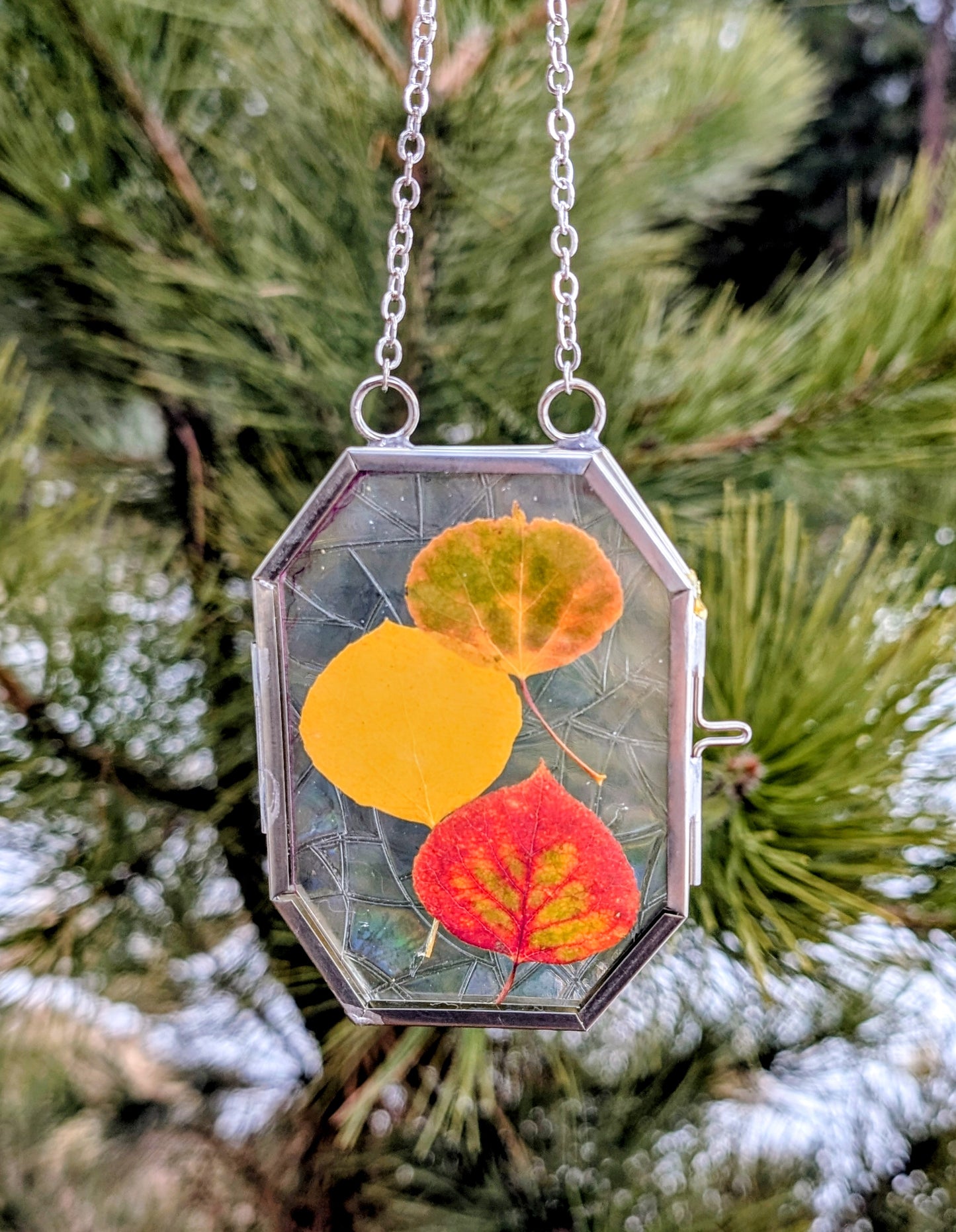 Aspen Leaf Ornaments