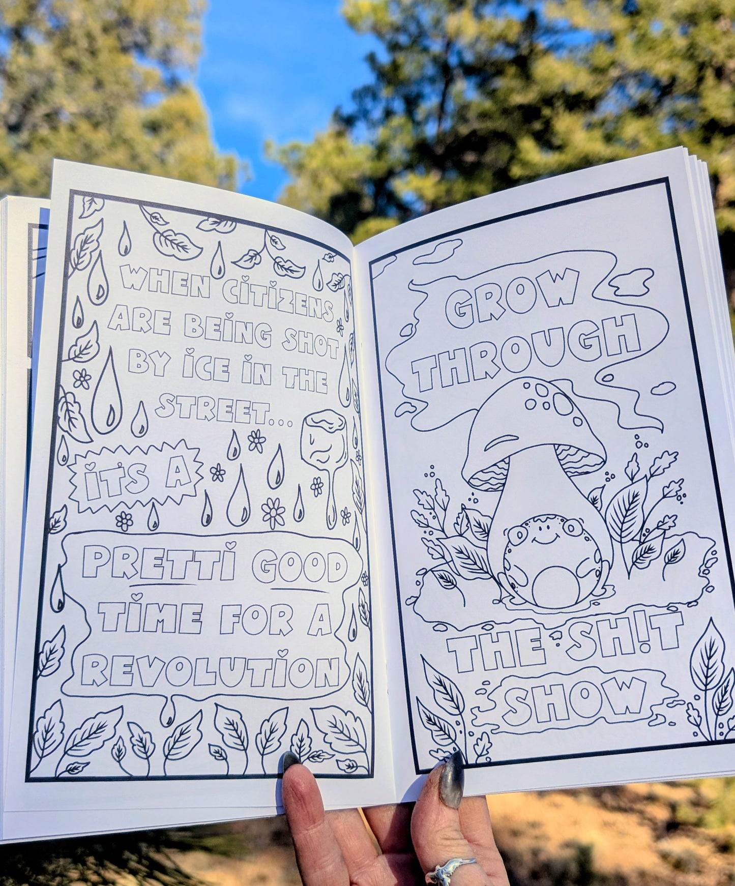 Wholesale Mini Coloring Books, Detox from the Patriarchy, Funny and Educational, 5 minimum