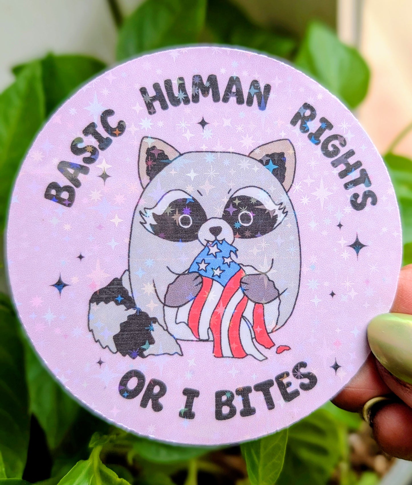 Smash the Patriarchy Inspirational Feminist Glitter Vinyl Sticker