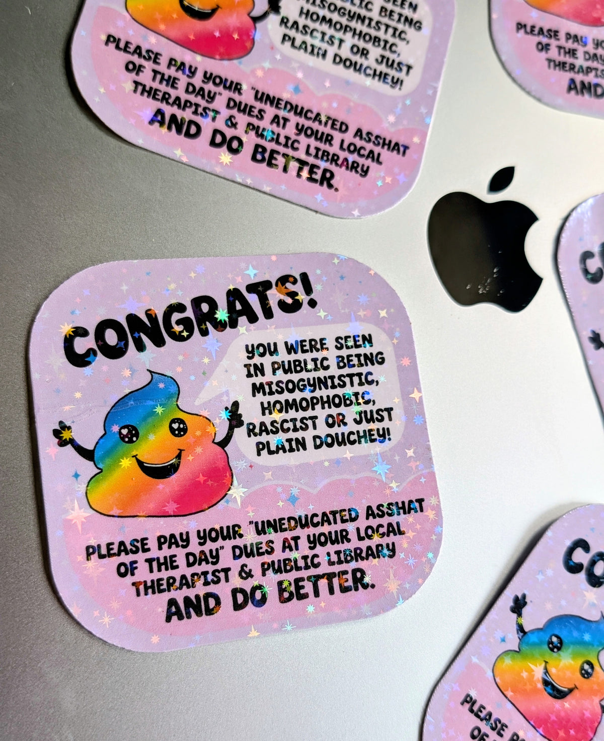 Inspirational Progressive Vinyl Sticker, Smash the Patriarchy