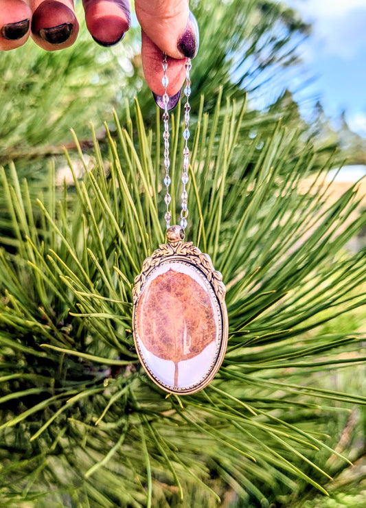 Aspen Leaf Ornaments