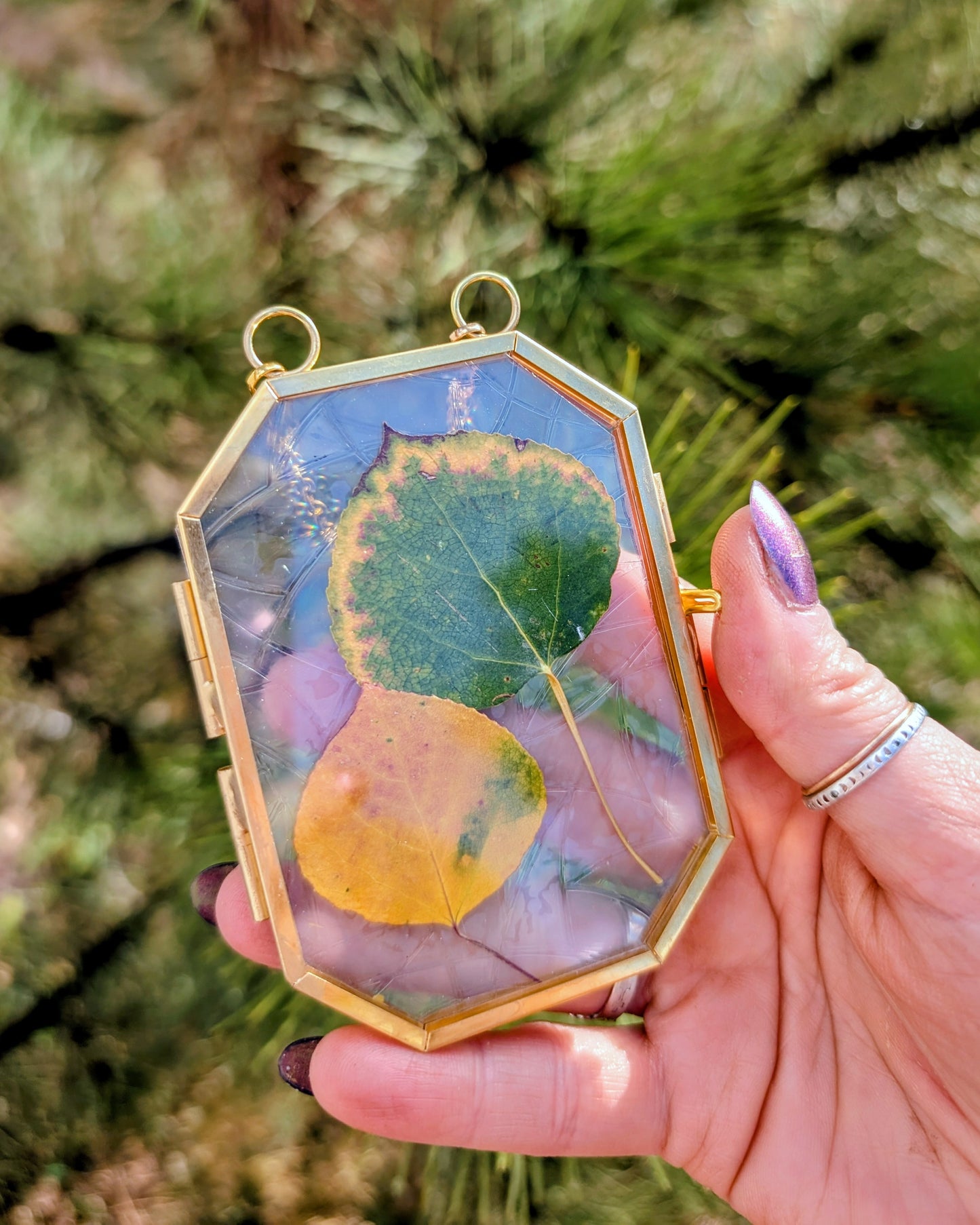 Aspen Leaf Ornaments