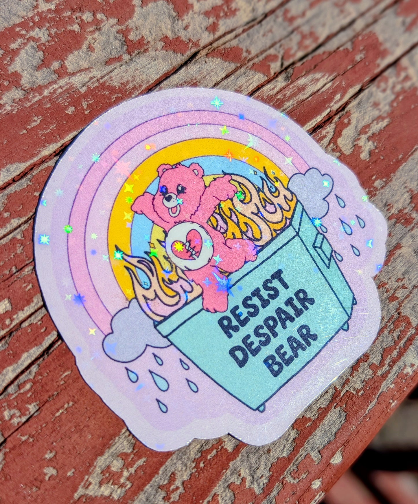 Anti-fascist Feminist Vinyl Sticker