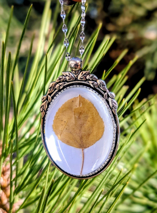 Aspen Leaf Ornaments
