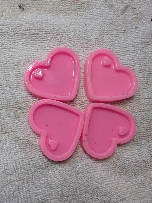Heart Keychain Resin Silicone Mold