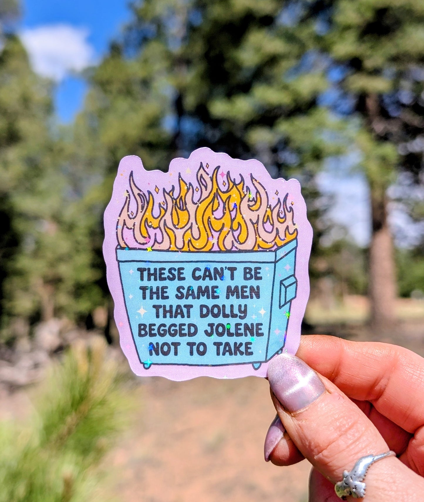 Dolly Parton Lover, Inspirational Feminist Vinyl Sticker