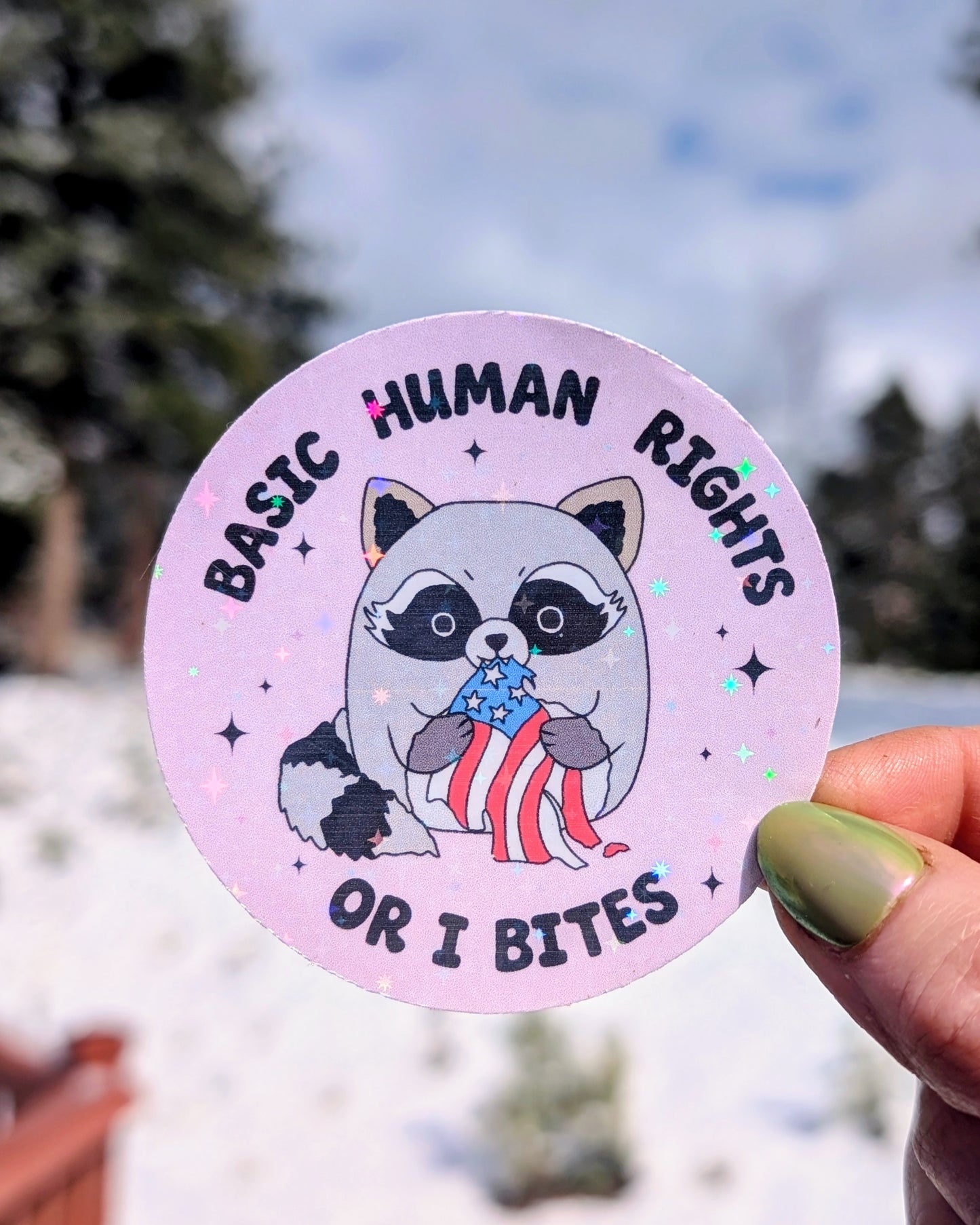 Smash the Patriarchy Inspirational Feminist Glitter Vinyl Sticker