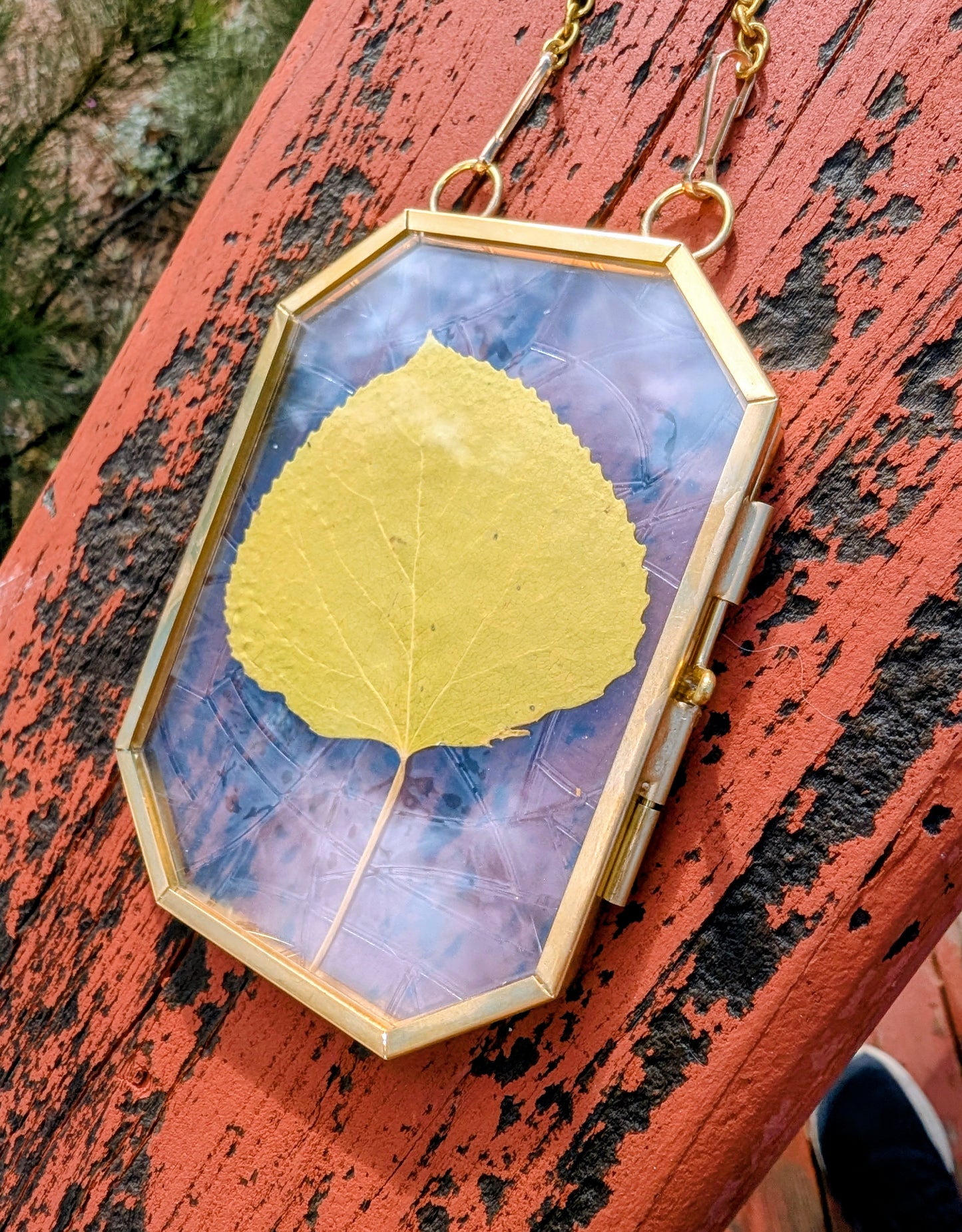 Aspen Leaf Ornaments