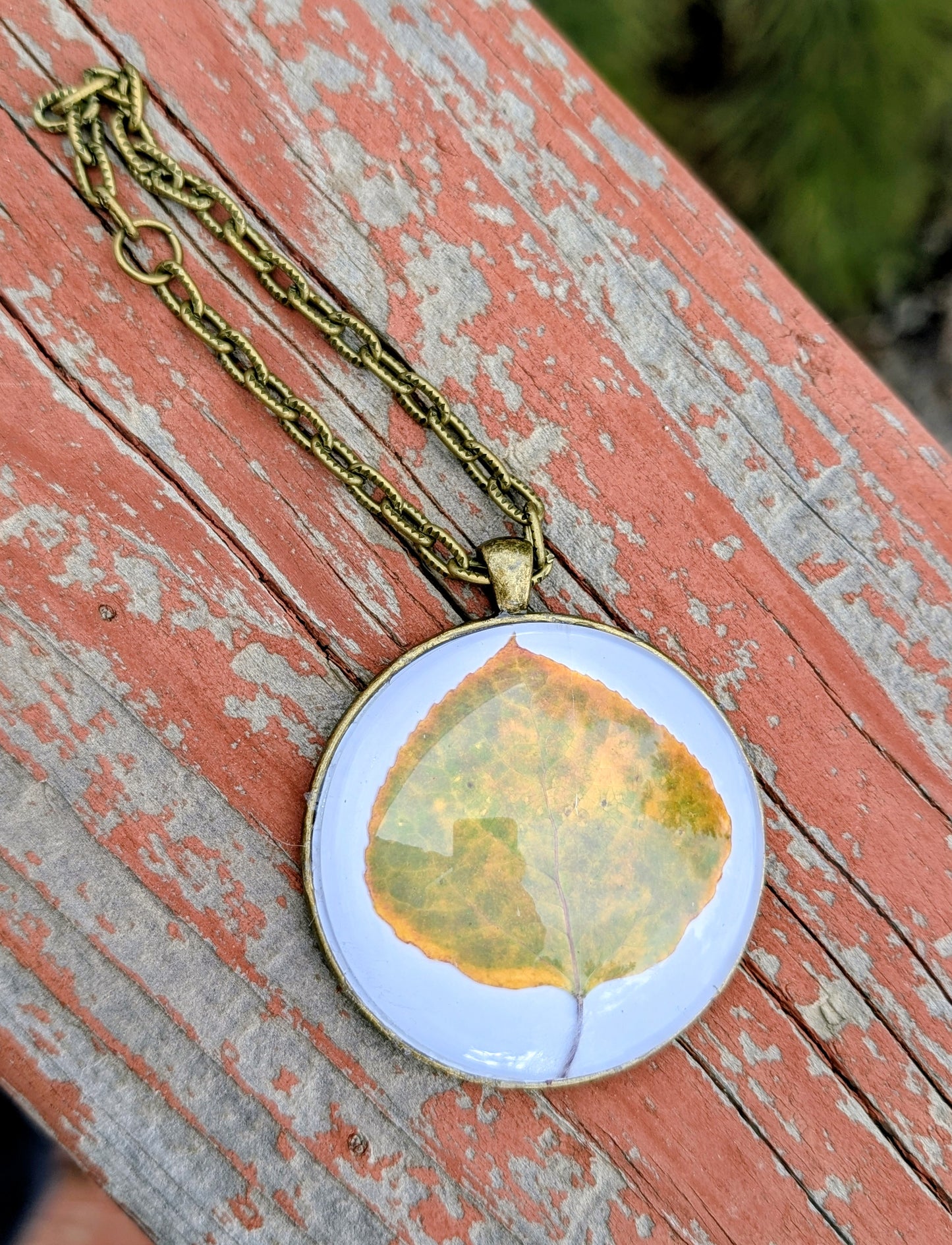 Aspen Leaf Ornaments