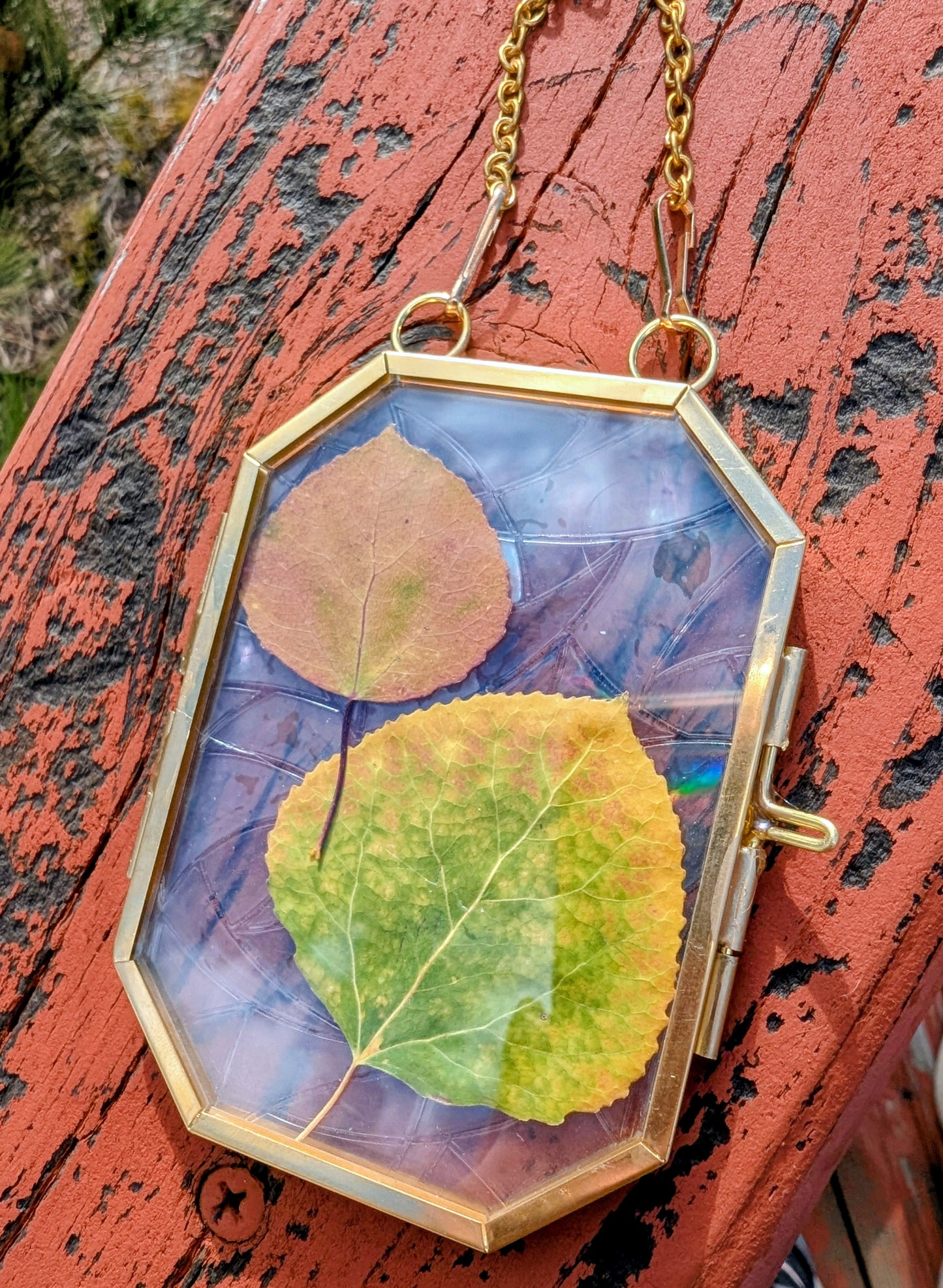 Aspen Leaf Ornaments