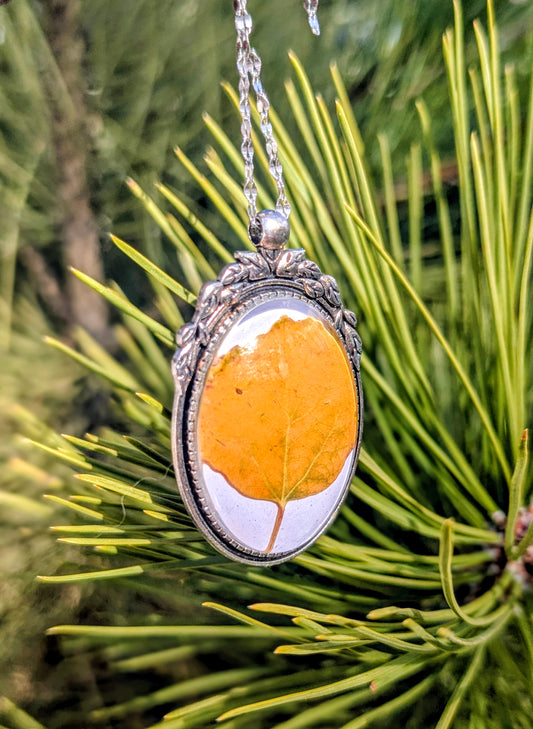 Aspen Leaf Ornaments