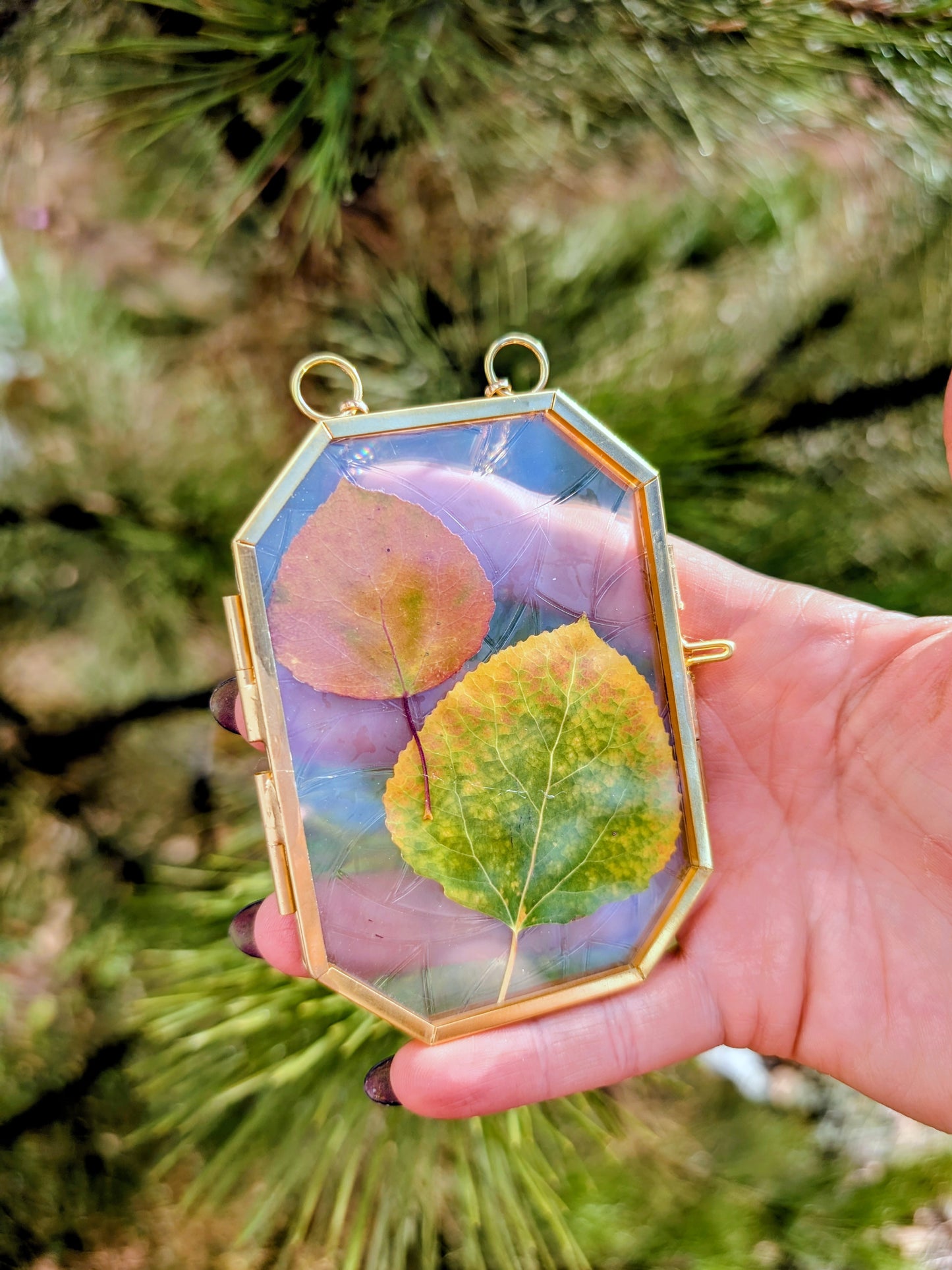 Aspen Leaf Ornaments