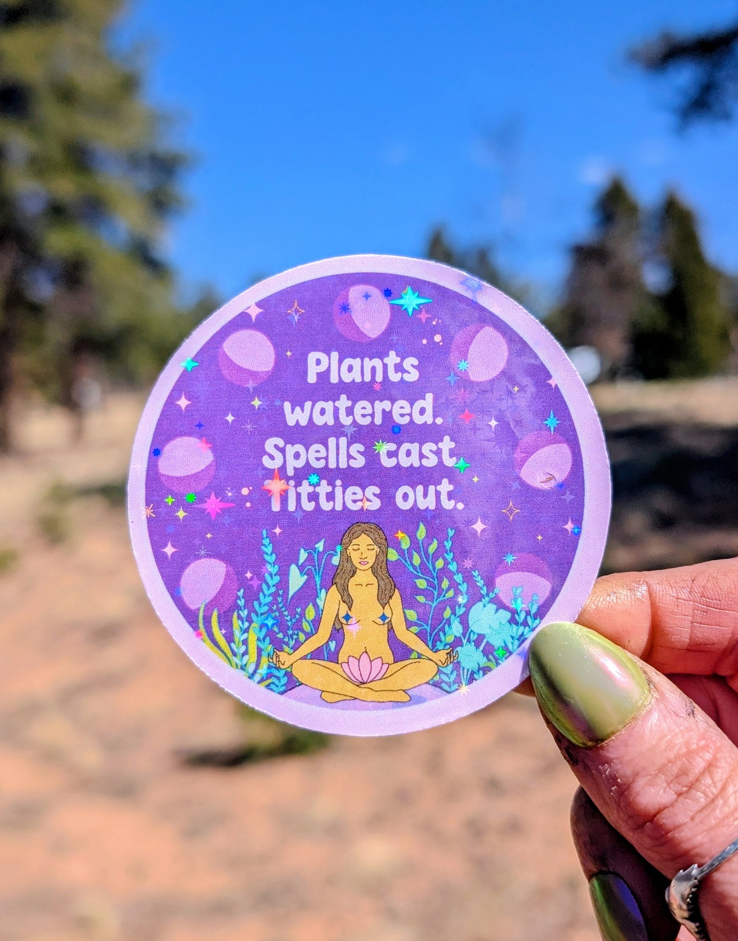 Feminist Witch Vinyl Sticker