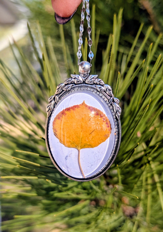 Aspen Leaf Ornaments