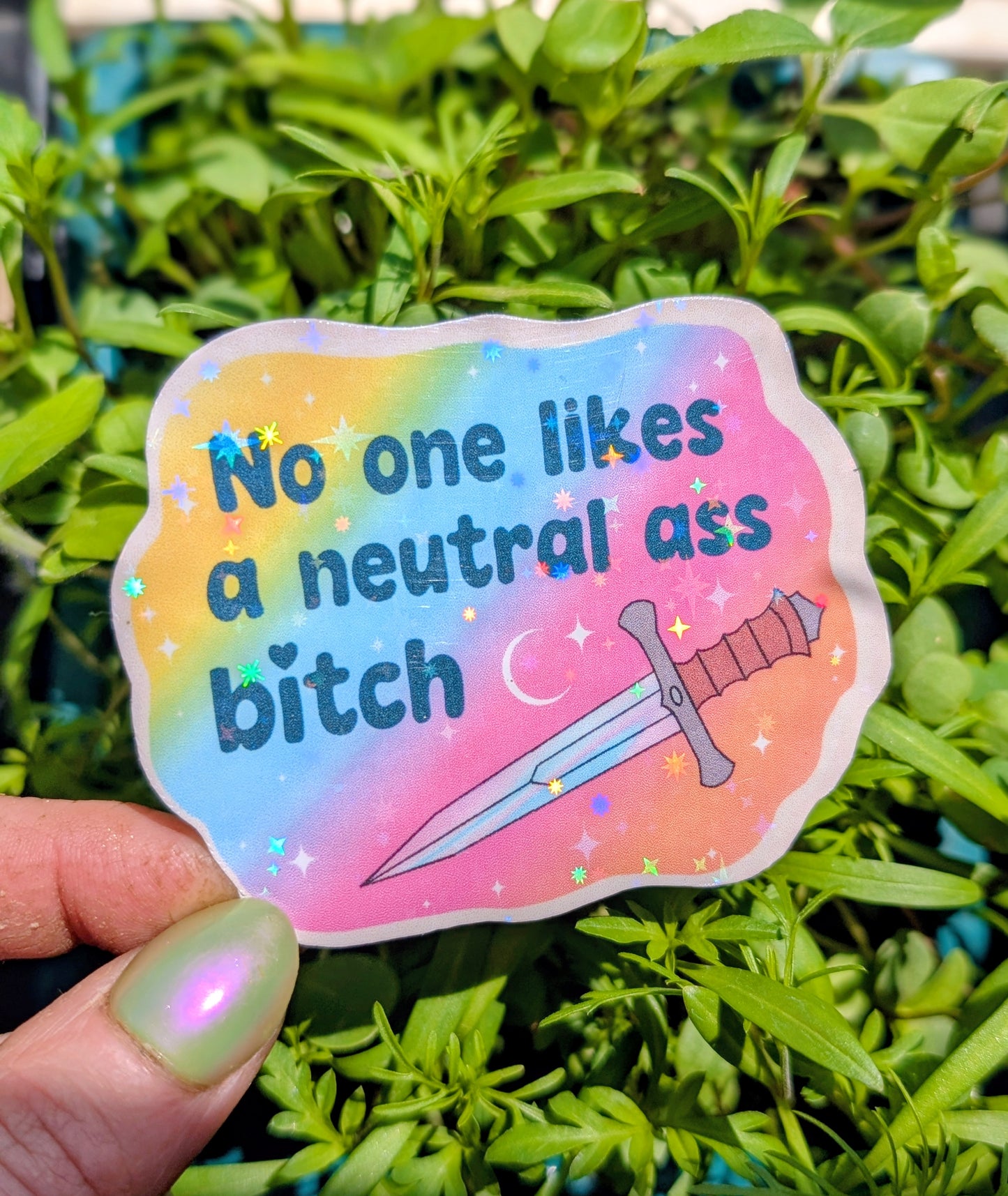 Anti Fascist Inspirational Feminist Vinyl Sticker