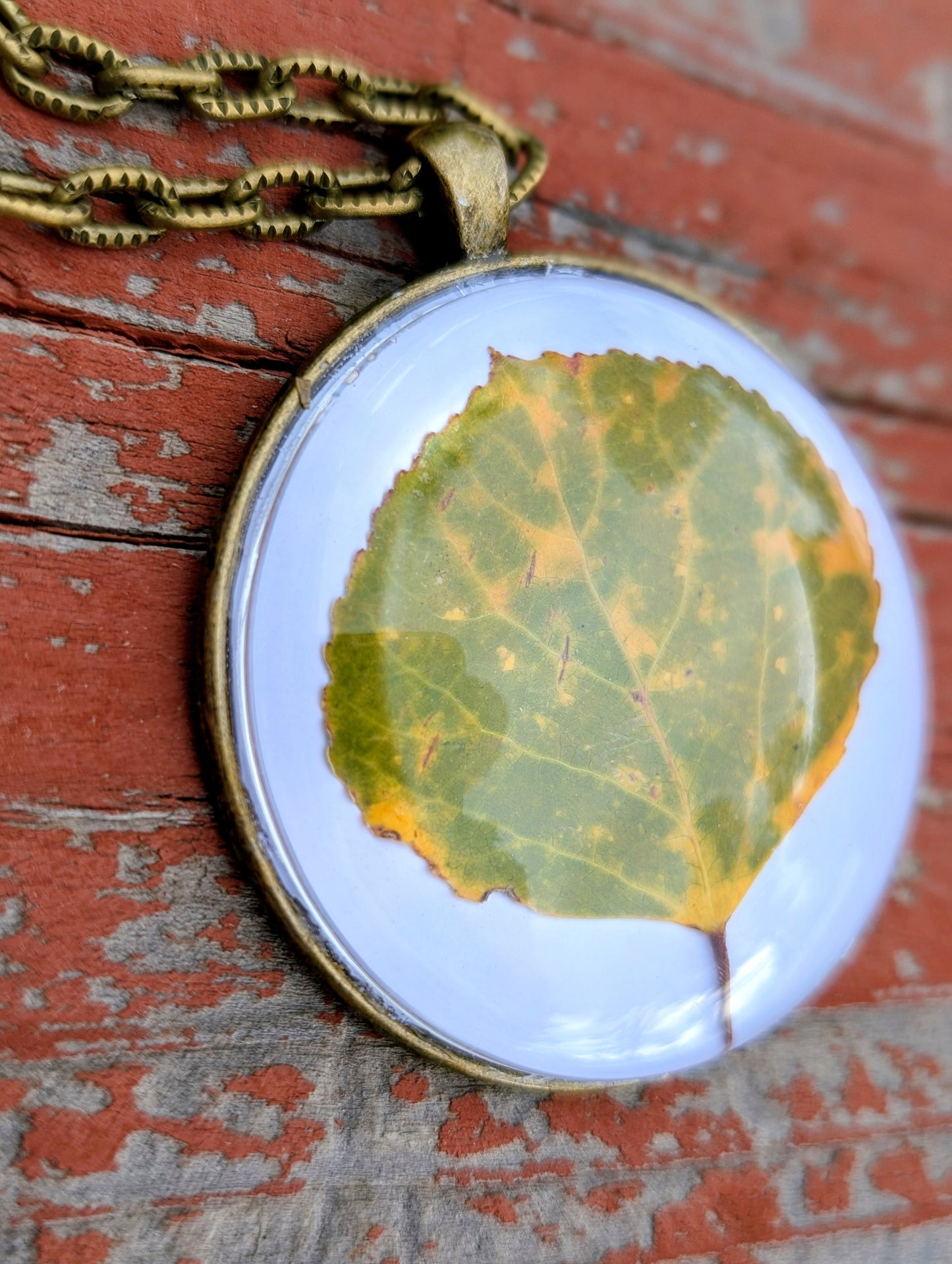 Aspen Leaf Ornaments