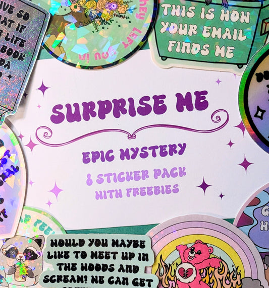Ultimate Vinyl Mystery Sticker Pack