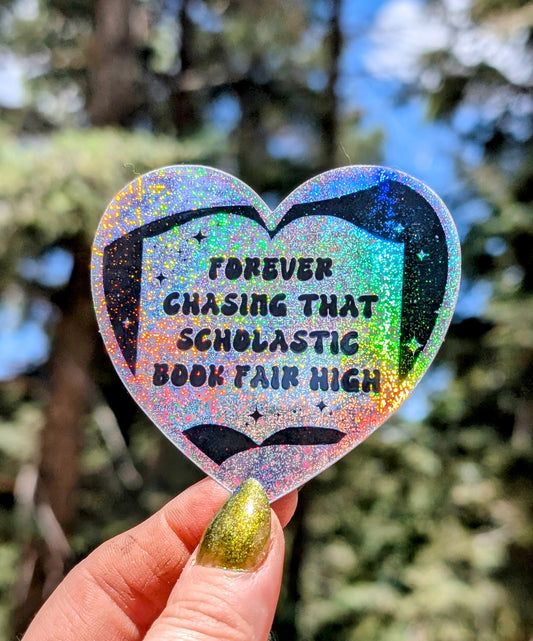 Book Fair Feminist Vinyl Sticker