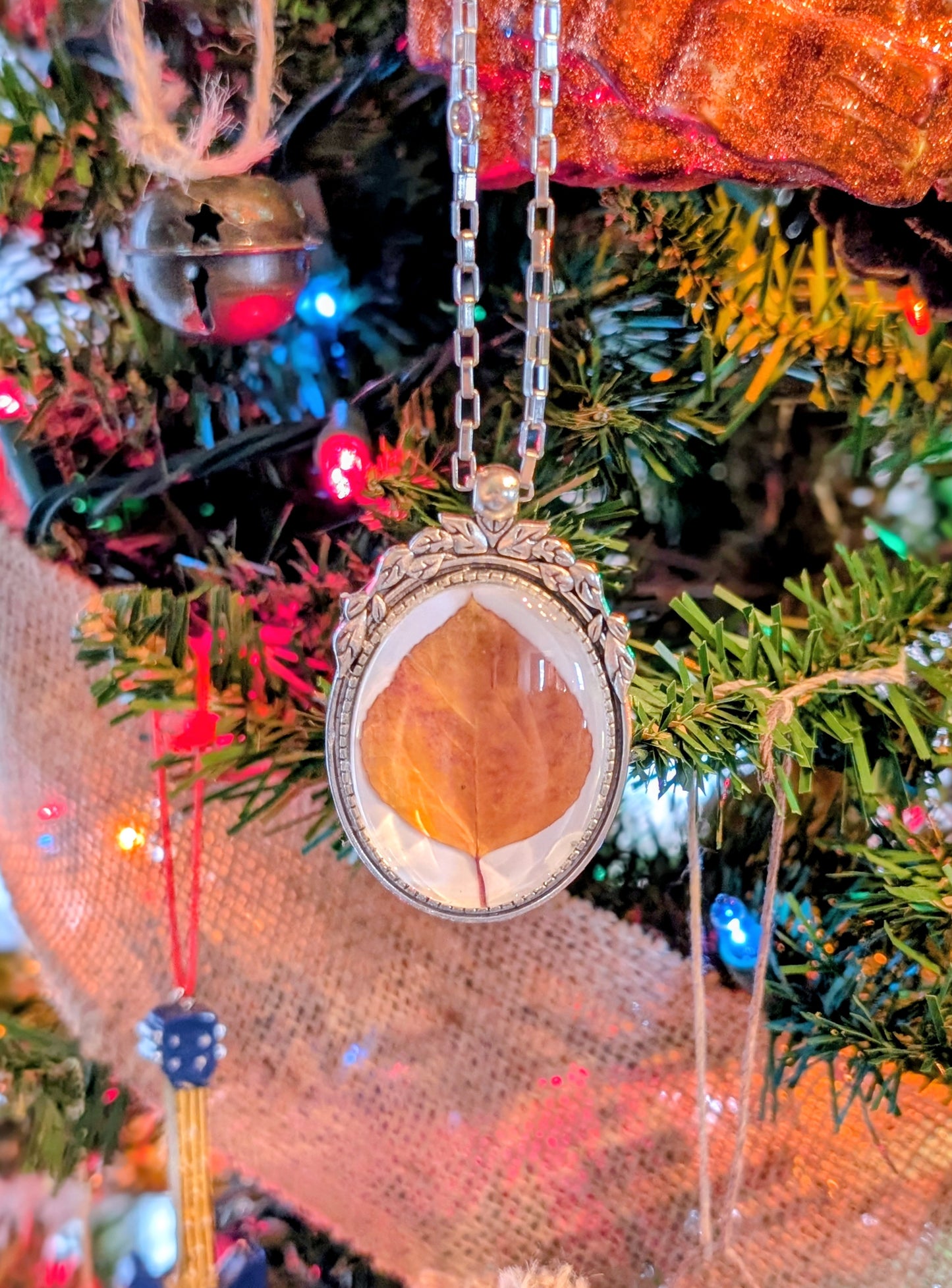 Aspen Leaf Ornaments